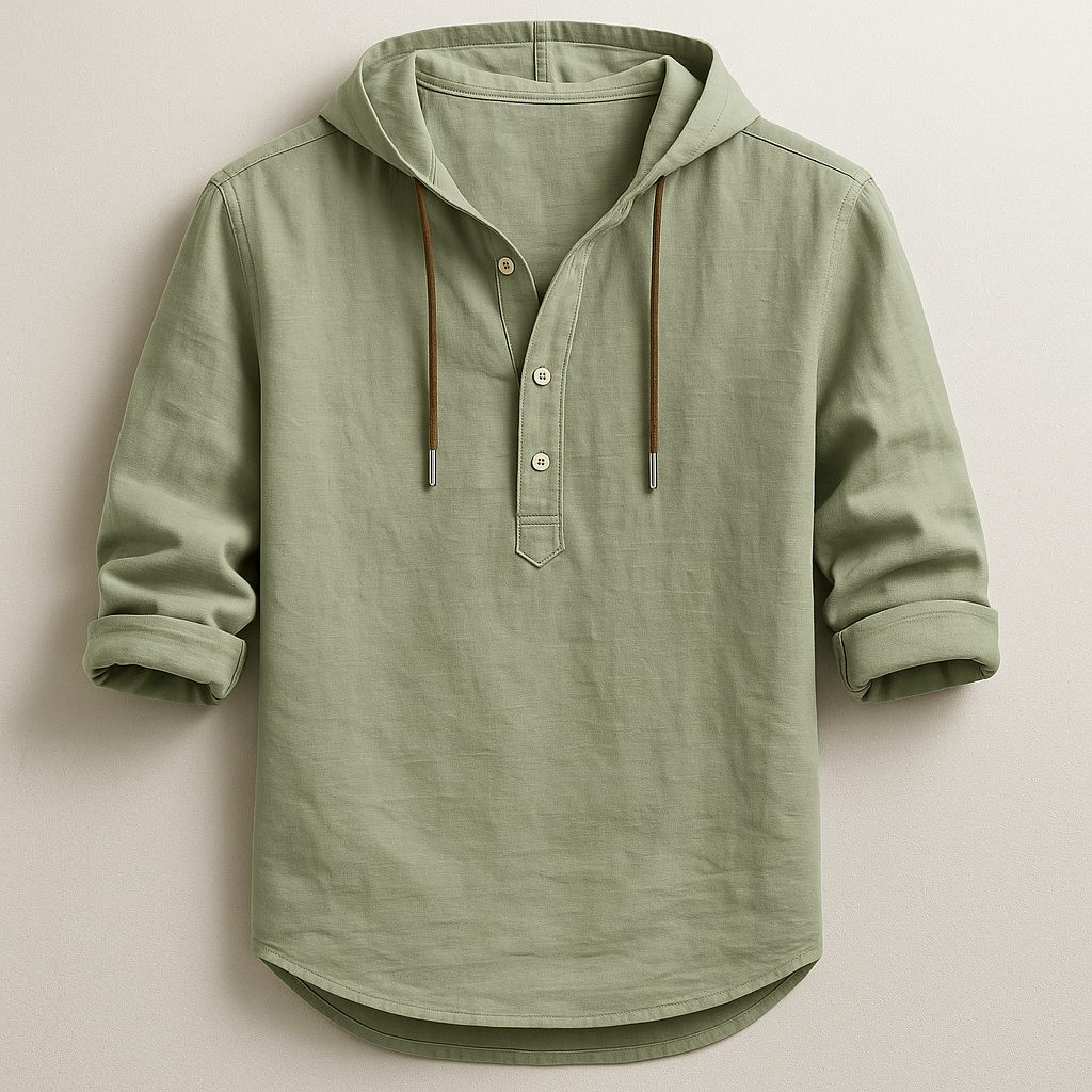 Hetty London Luxury Hooded Shirt