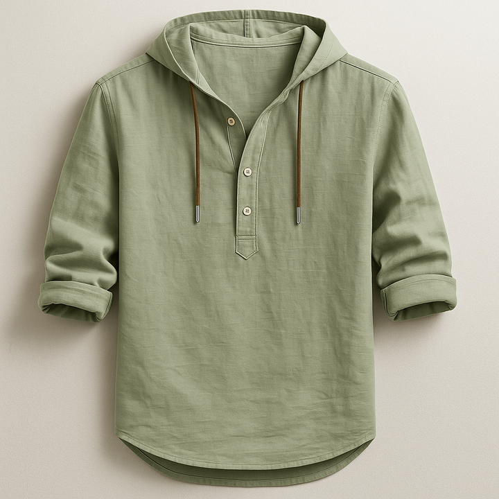 Hetty London Luxury Hooded Shirt