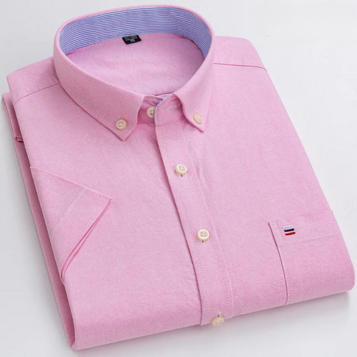Hetty London Patterned Button-Up Shirt for Men