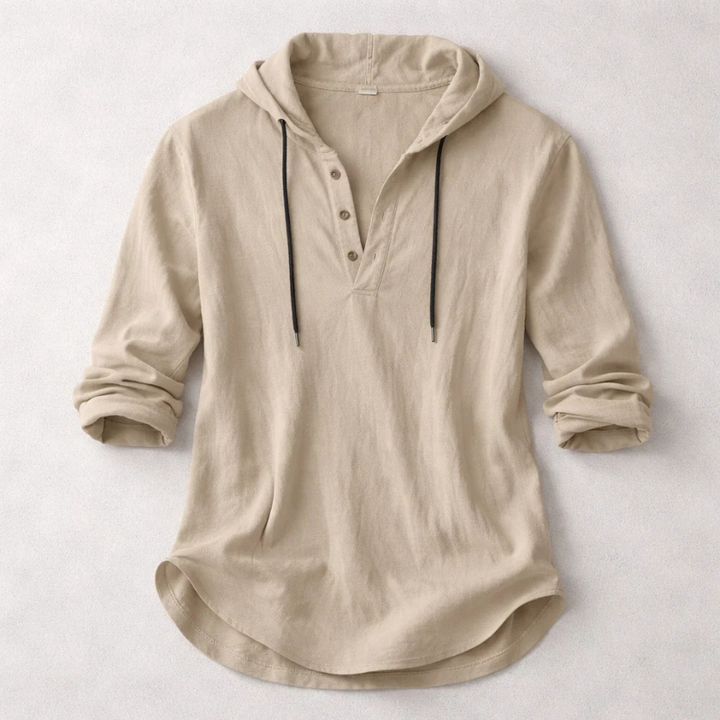 Hetty London Elegant Hooded Shirt for Men