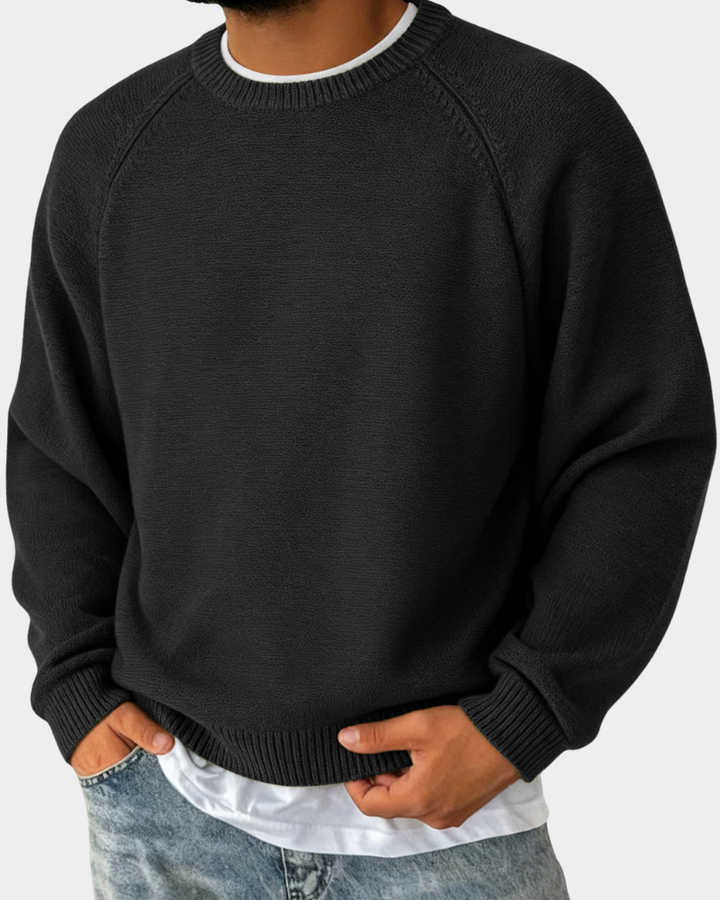 Wallace - Simple Crew Neck Jumper