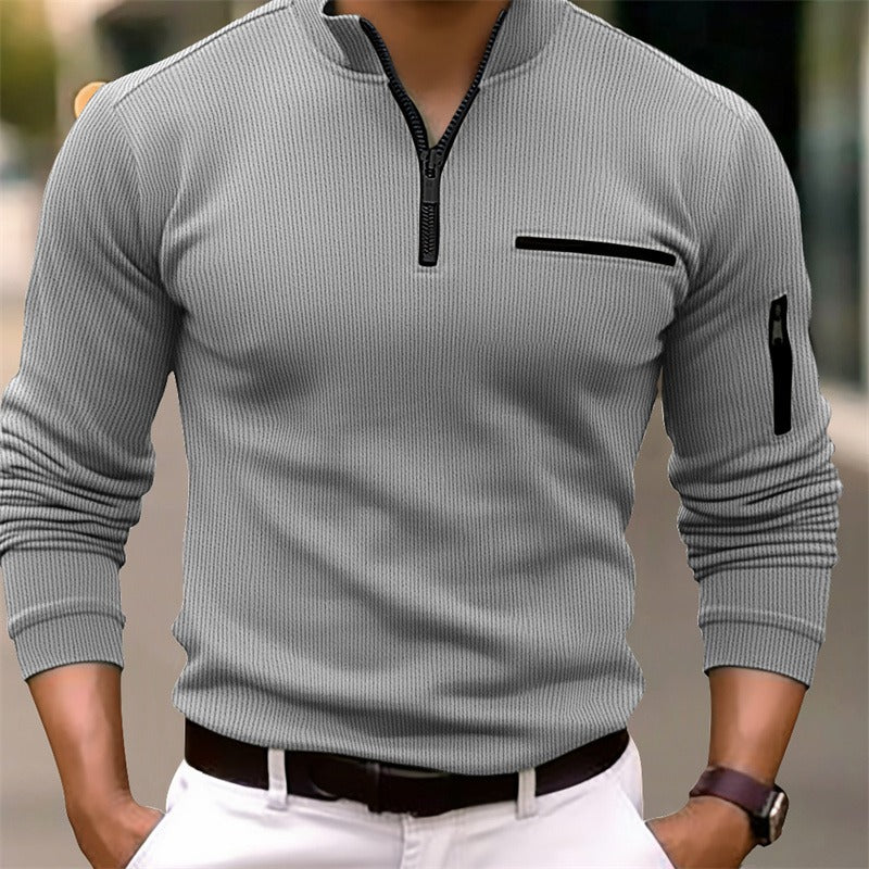 Hetty London Long Sleeve Shirt with Zip