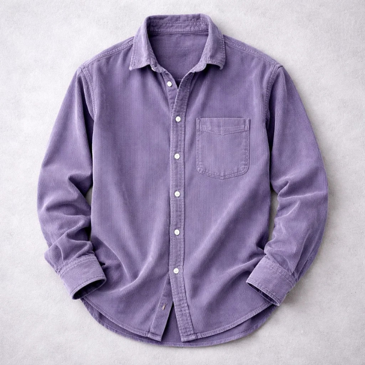 Hetty London Classic Corduroy Shirt for Men