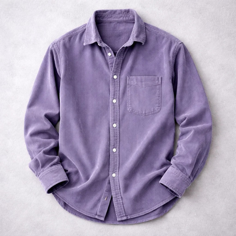 Hetty London Cotton Corduroy Shirt for Men