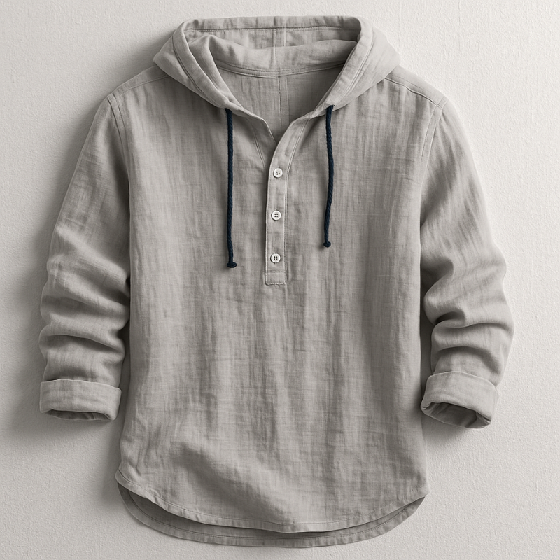 Hetty London Luxury Hooded Shirt