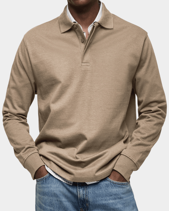 Hetty London Knit Polo Shirt for Men