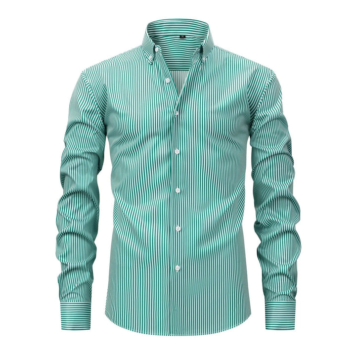 Aurel Striped Stretch Shirt