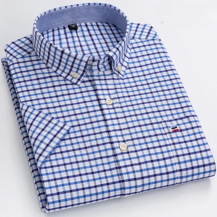 Hetty London Patterned Button-Up Shirt for Men
