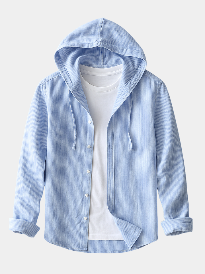 Hetty London Luxury Hooded Shirt