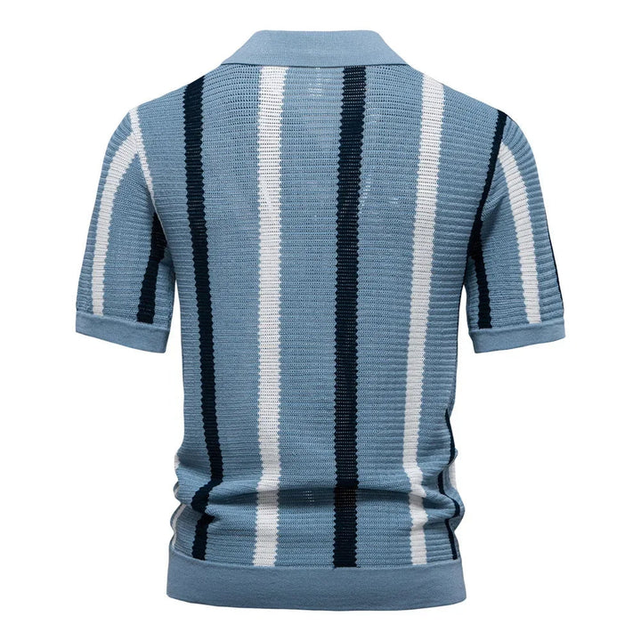 Classic Knitted Polo Shirt