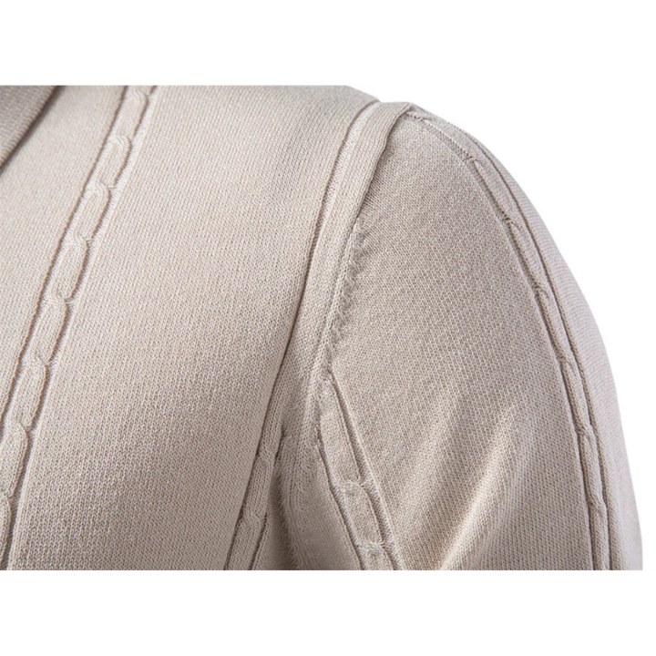Hetty London Elegant Knit Polo Shirt for Men