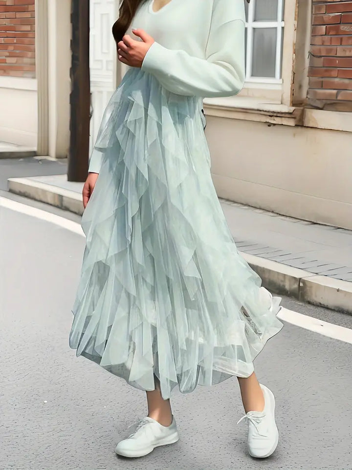 Cecil™ | Stylish Mesh Layered Tutu Skirt