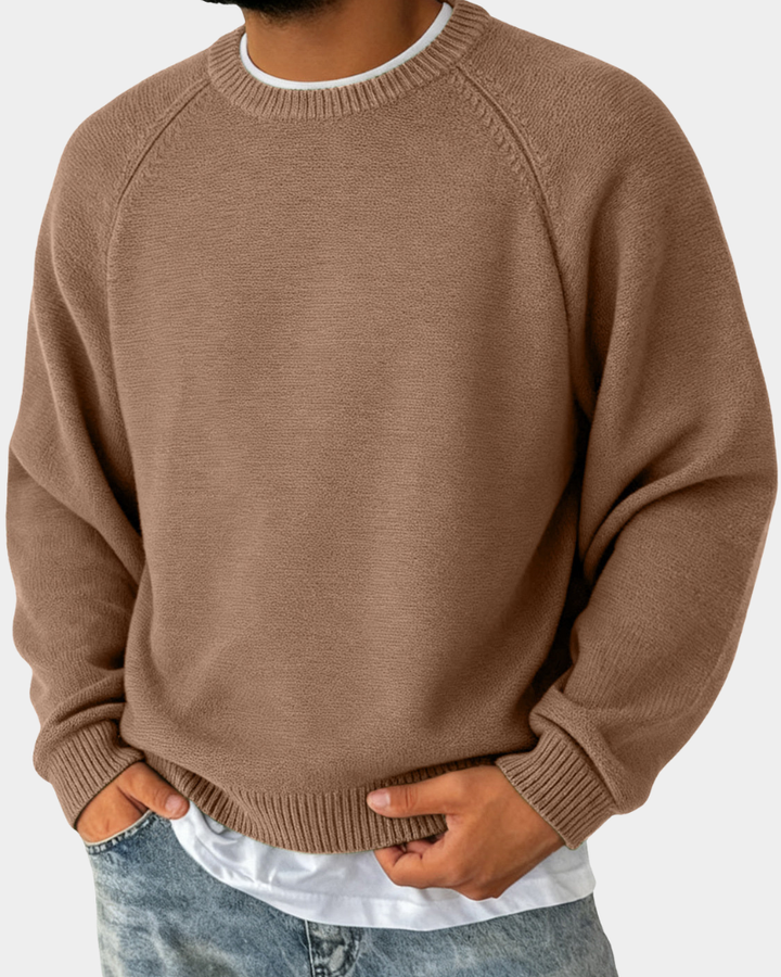 Wallace - Simple Crew Neck Jumper
