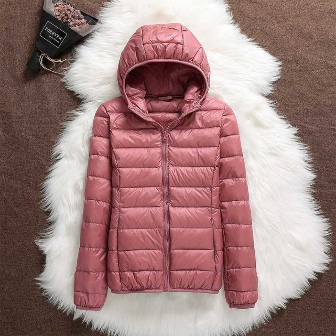 TRANSITIONAL PADDED JACKET | SALMON