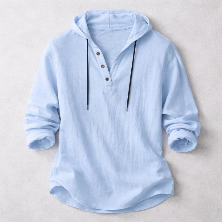 Hetty London Elegant Hooded Shirt for Men