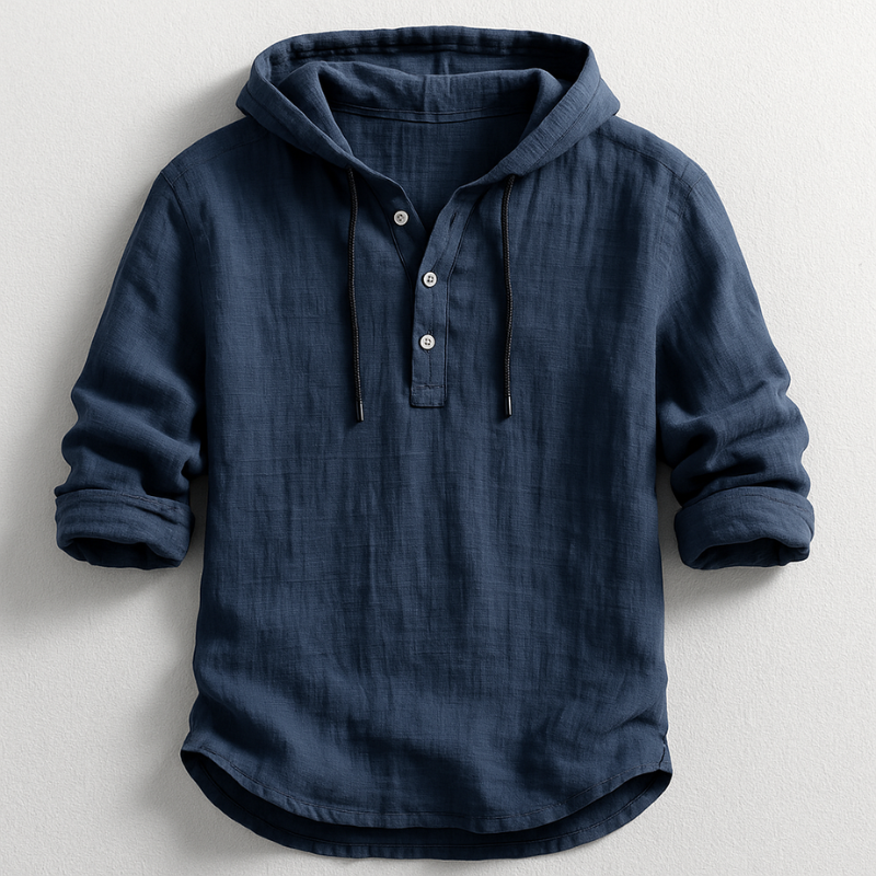 Hetty London Luxury Hooded Shirt