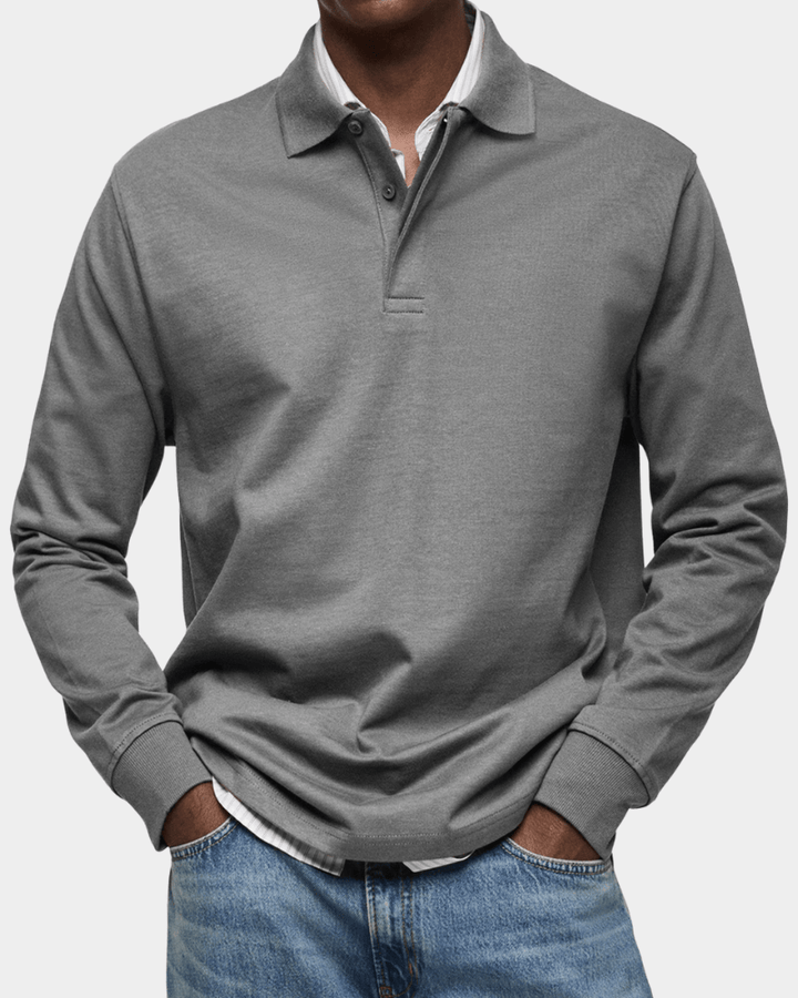 Hetty London Knit Polo Shirt for Men