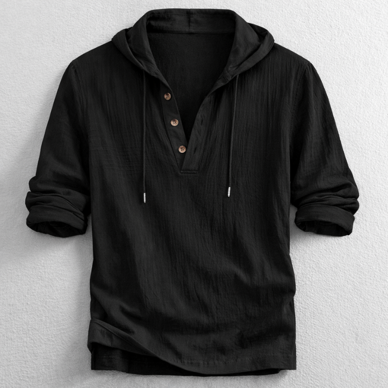 Hetty London Classic Hooded Shirt for Men