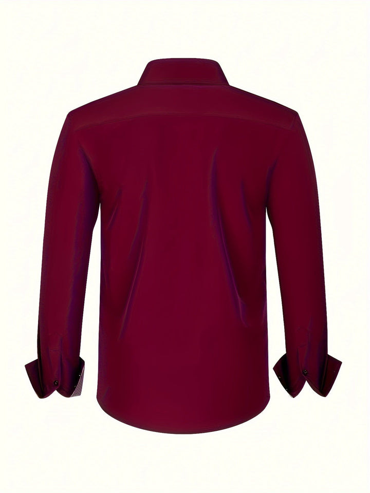 Albert Elegant Lightweight Shirt with Contrast Details