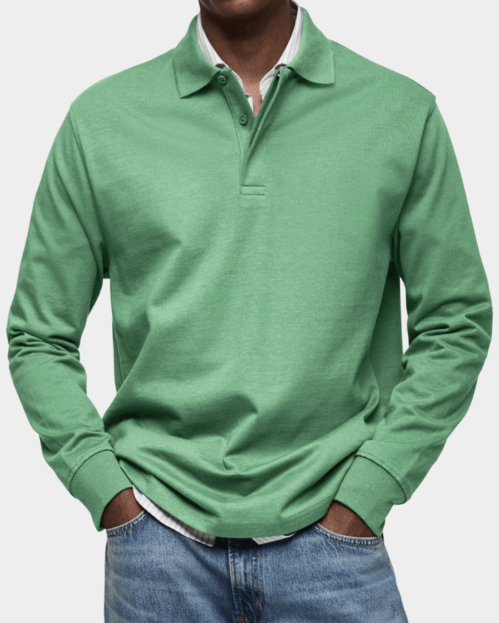 Hetty London Knit Polo Shirt for Men