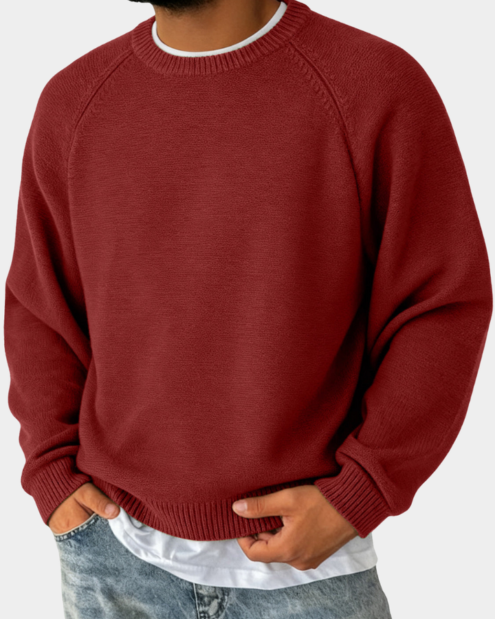 Wallace - Simple Crew Neck Jumper