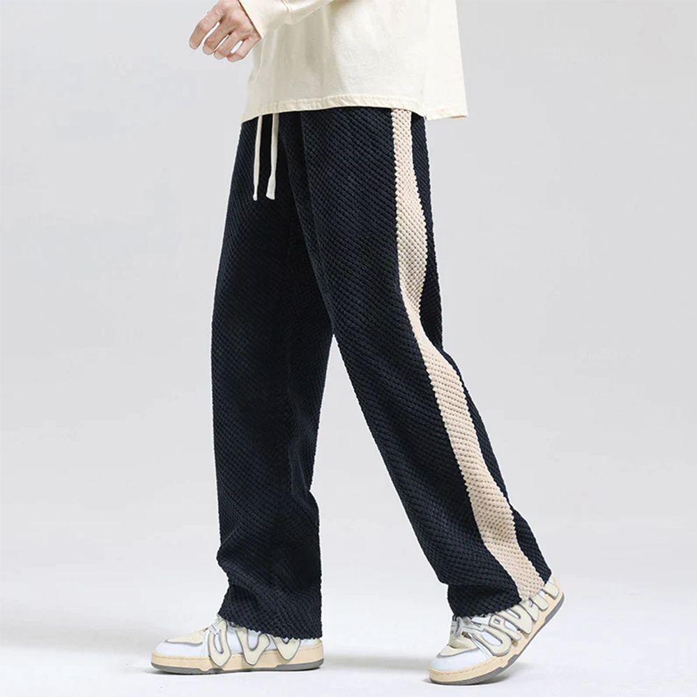 Charlie - Side Stripe Corduroy Joggers