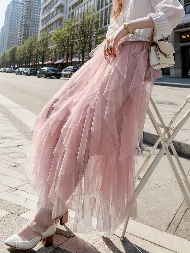 Cecil™ | Stylish Mesh Layered Tutu Skirt