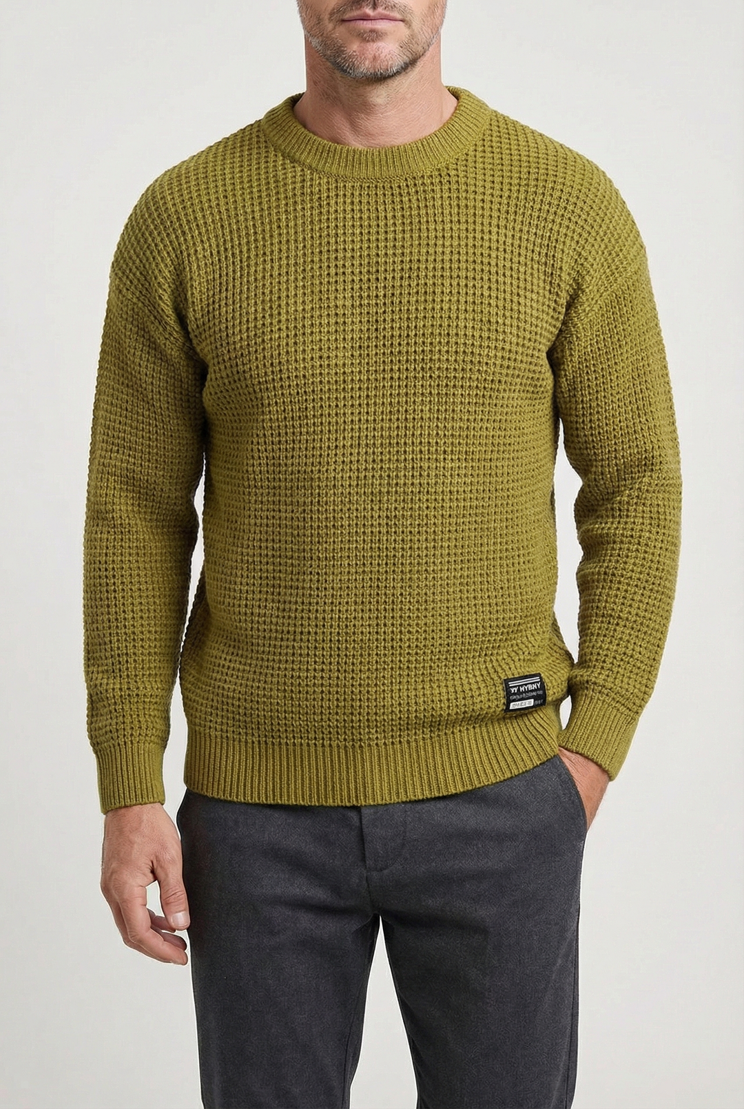 Norris - Honeycomb Knit Jumper