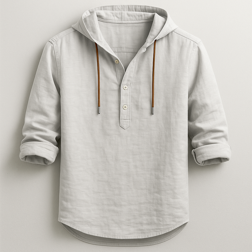 Hetty London Luxury Hooded Shirt