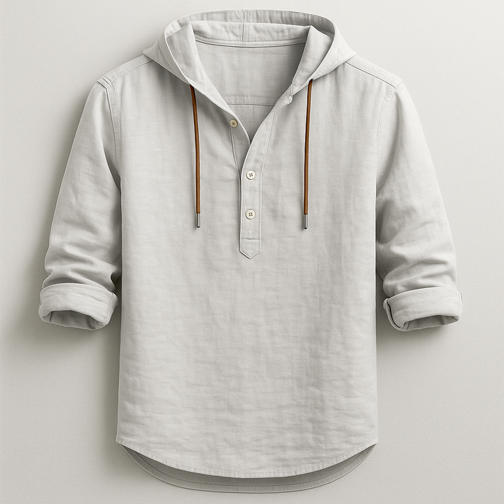 Hetty London Luxury Hooded Shirt