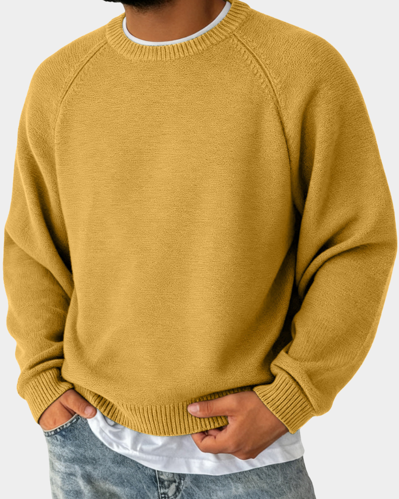 Wallace - Simple Crew Neck Jumper