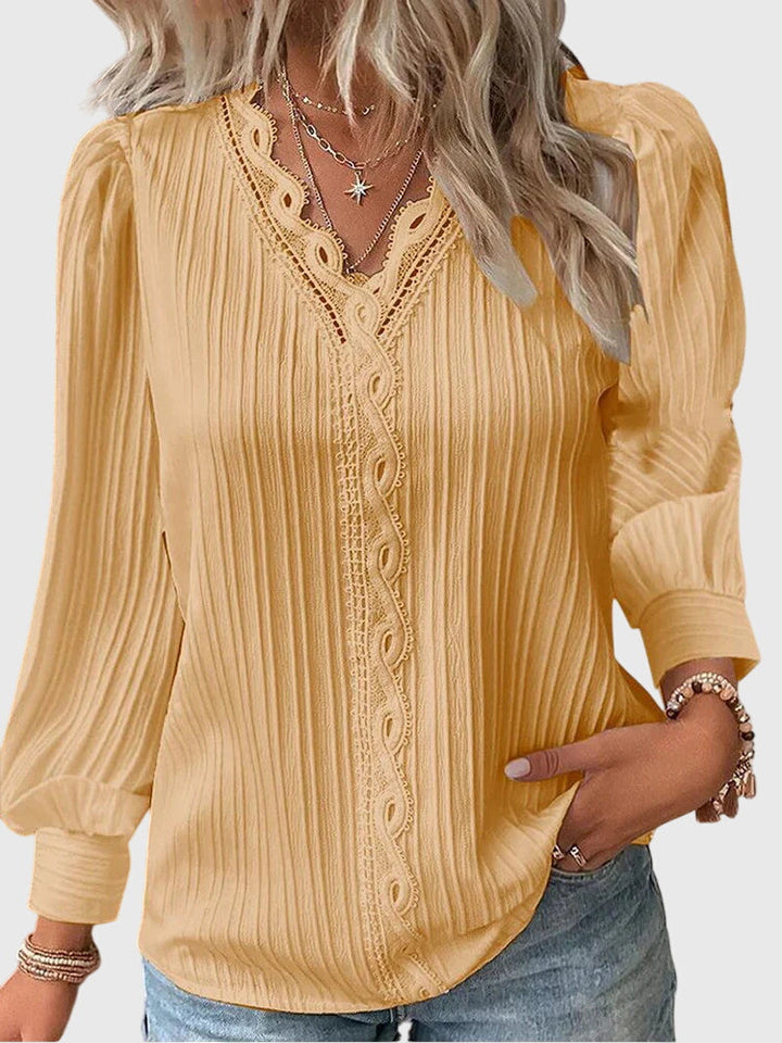 Andrea™ | Elegant Pullover Blouse