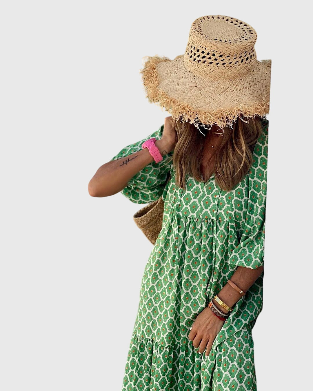 Sarah™ | Boho Maxi Dress