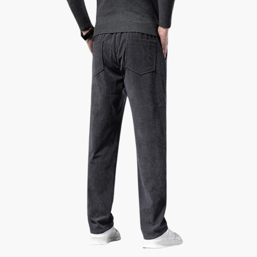 Lawrence - Corduroy Drawstring Trousers