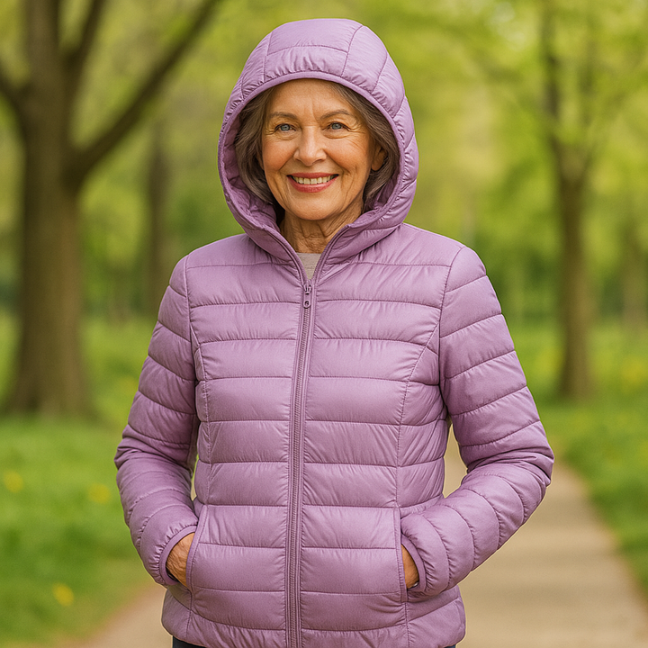 TRANSITIONAL PADDED JACKET | PURPLE