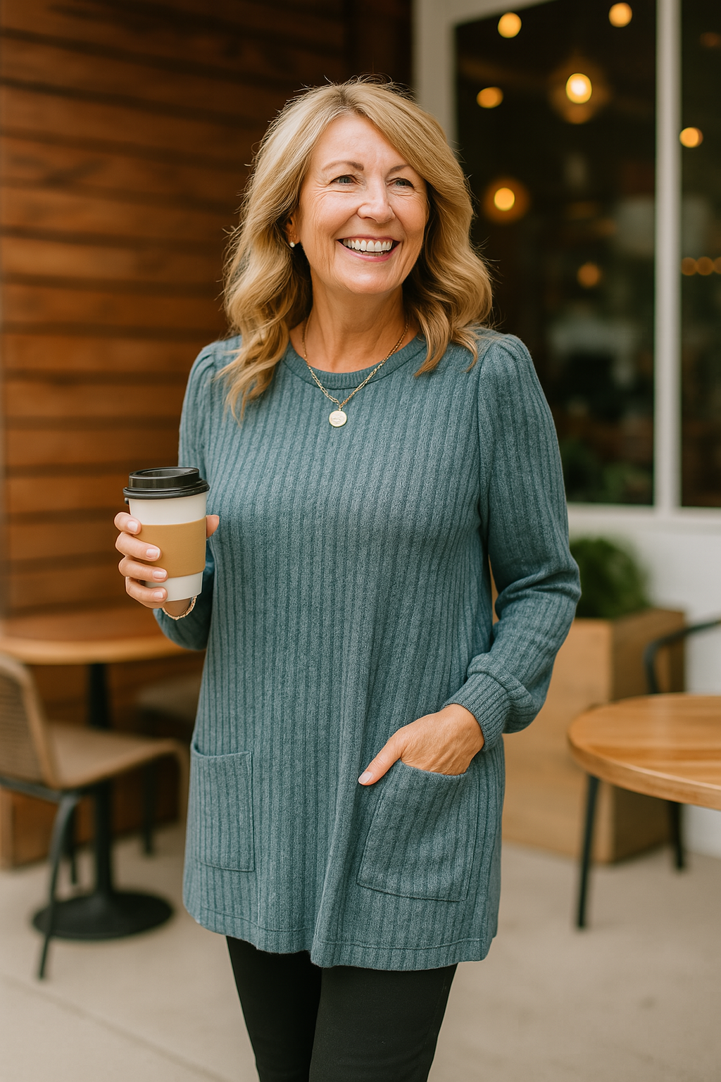 Thalia | Soft Confidence Pocket Tunic