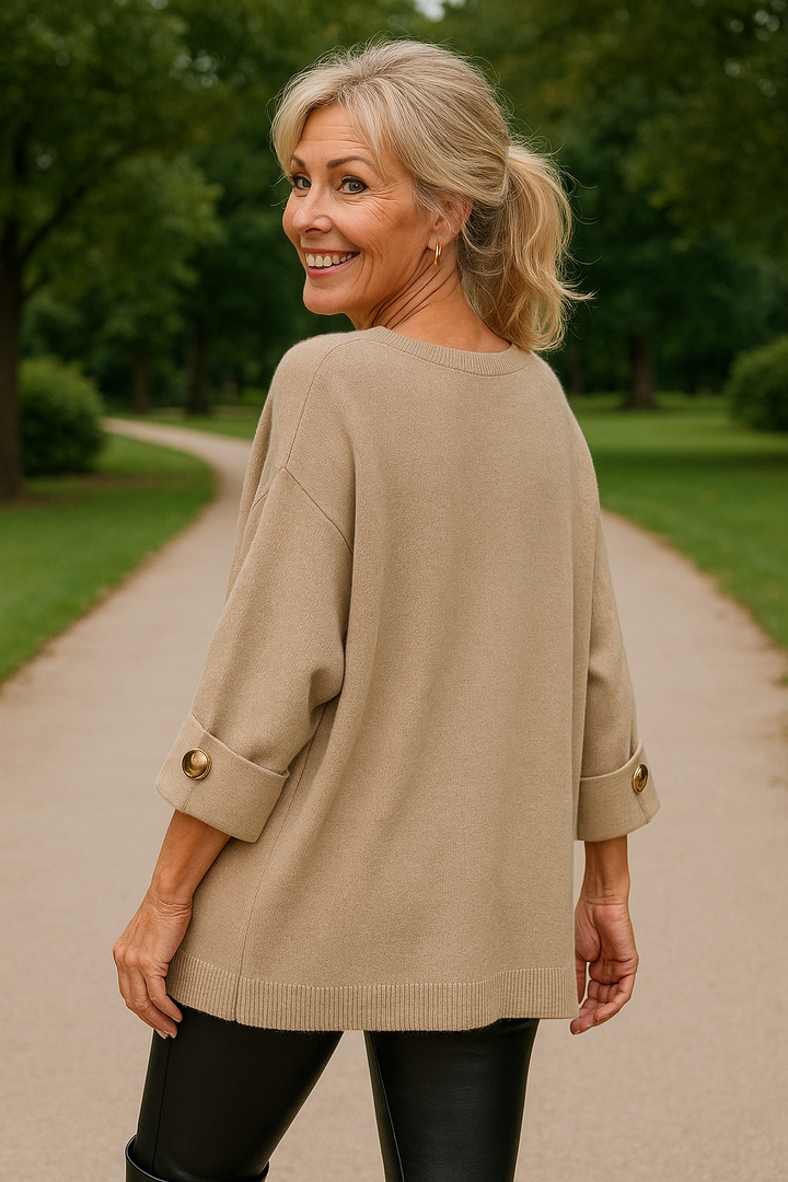 Danika | Jumper Blouse – Effortless Elegance, Everyday Comfort
