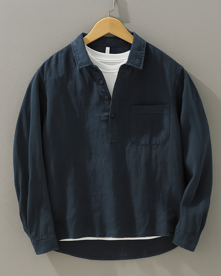 Louis Cotton-Linen Shirt