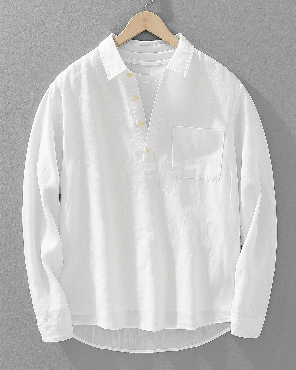 Louis Cotton-Linen Shirt