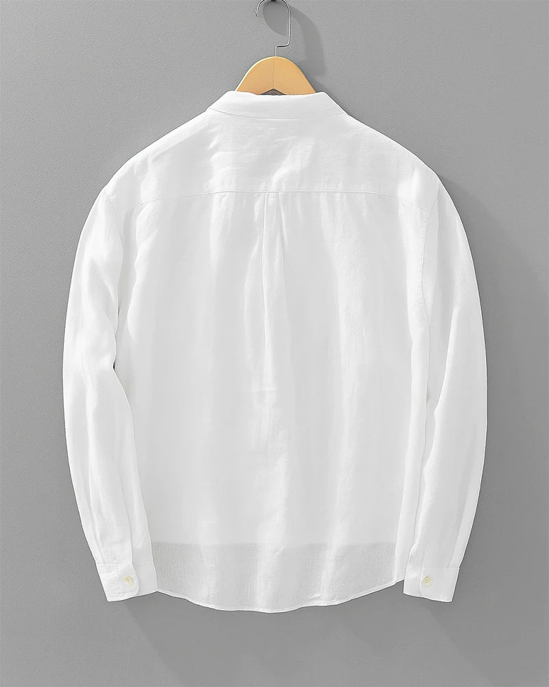 Hetty London Half-Placket Button Shirt for Men
