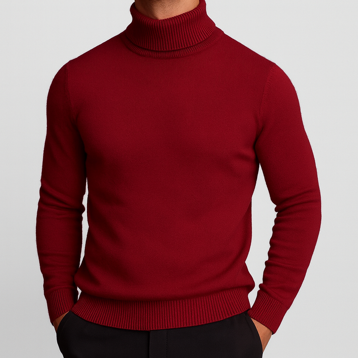 Lachlan - Chunky Roll Neck Jumper