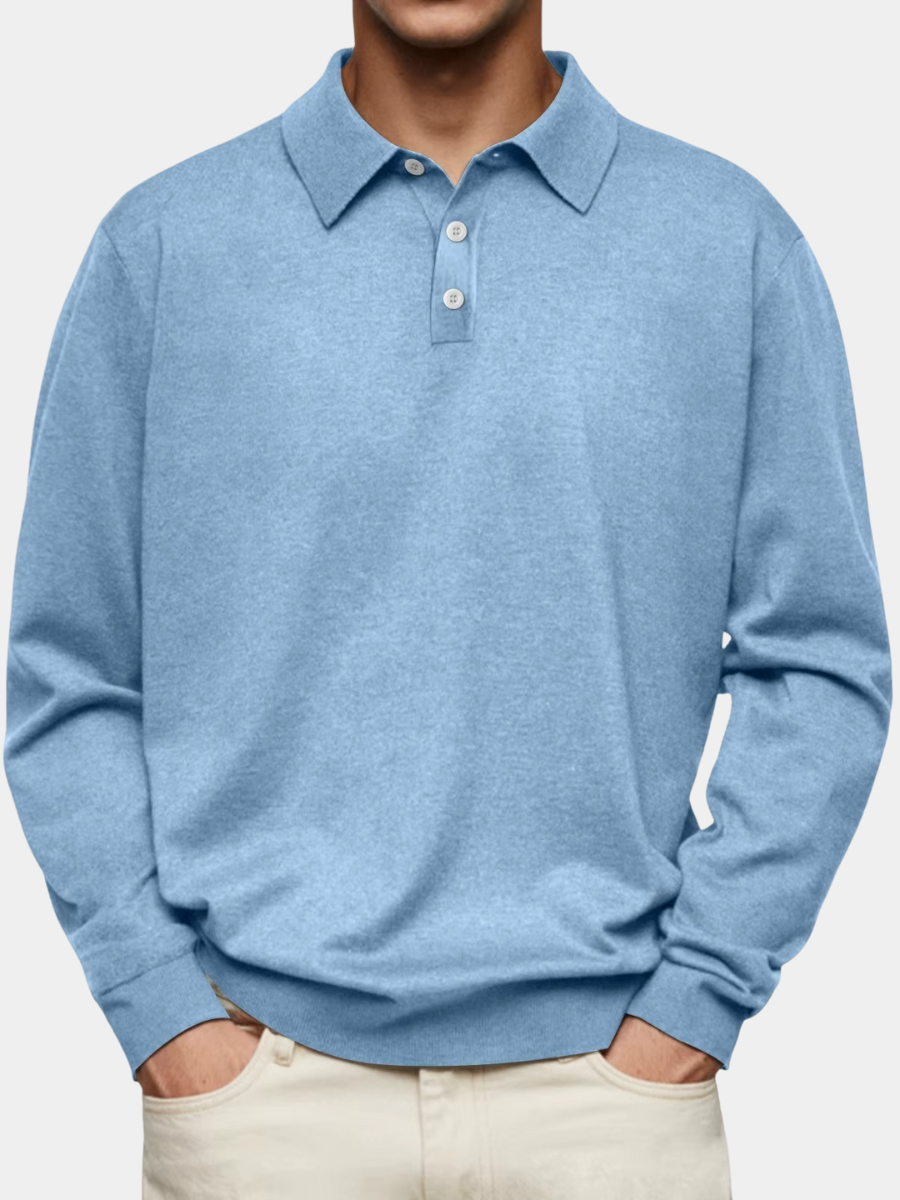 Hetty London Long Sleeve Polo Shirt