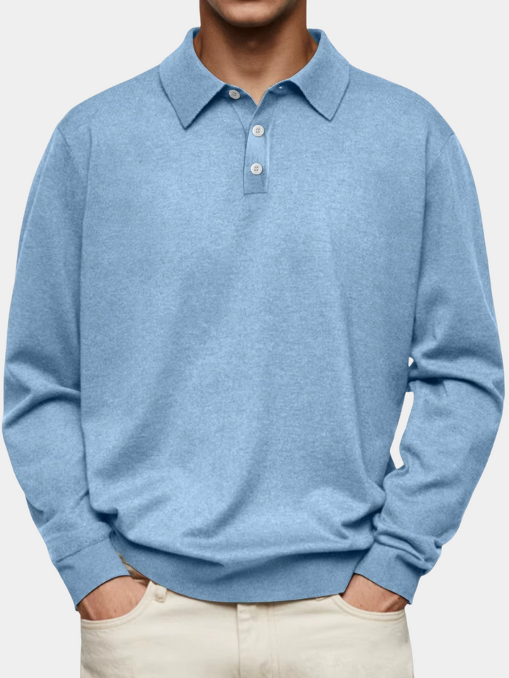 Hetty London Long Sleeve Polo Shirt
