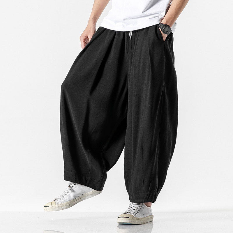 Maxwell - Loose Balloon-Leg Trousers