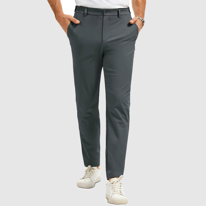 Crispin - Slim Fit Straight-Leg Trousers