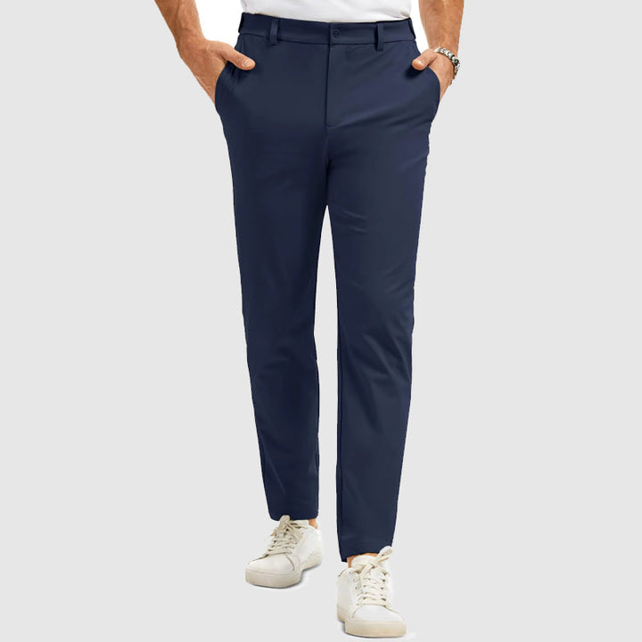 Crispin - Slim Fit Straight-Leg Trousers