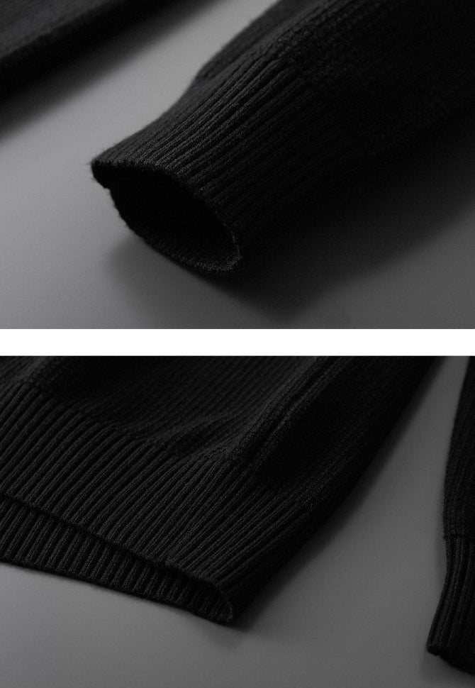 Kingsley - Dark Collar Knit Jumper