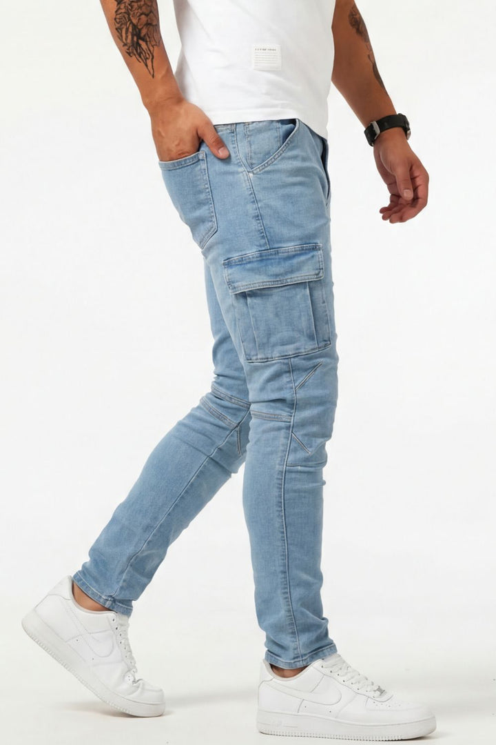 Hetty London Stretch Cargo Jeans