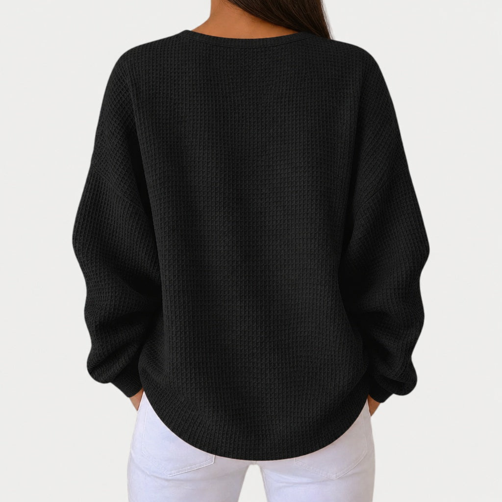 Elsie | Jumper in Soft Waffle Knit