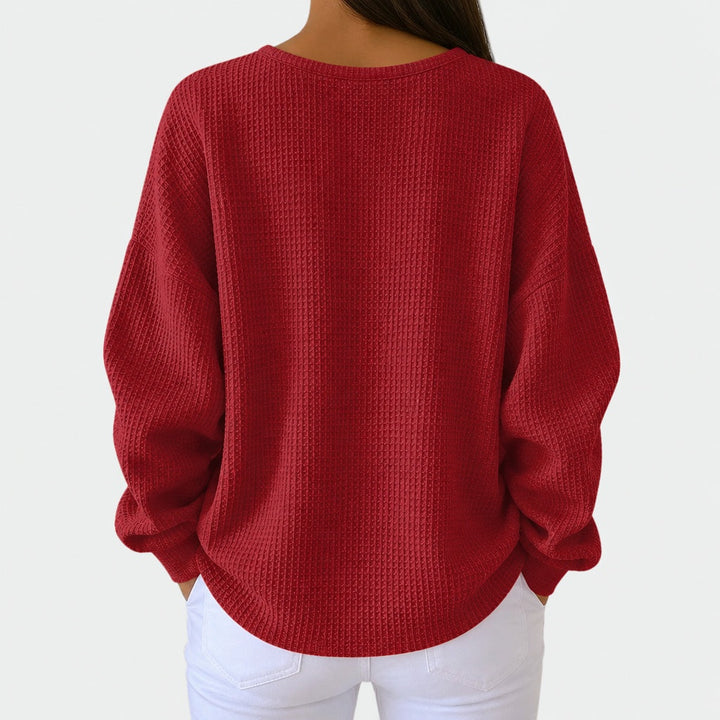Elsie | Jumper in Soft Waffle Knit